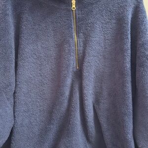 Old Navy Blue Zip Up Sweater